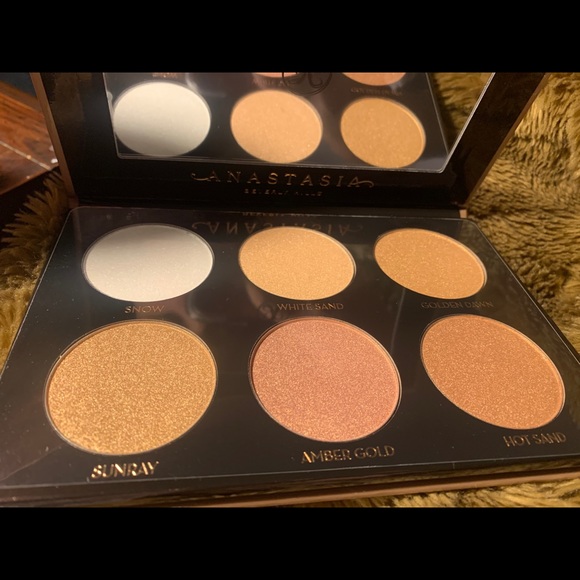 New ANASTASIA BEVERLY HILLS Glow Kit Ultimate 6 Shades limited edition hard find